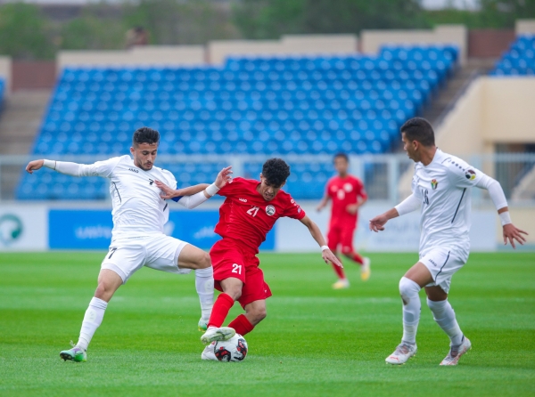 منتخبنا يخسر أمام الأردن في أول مباراة له بكأس العرب للشباب