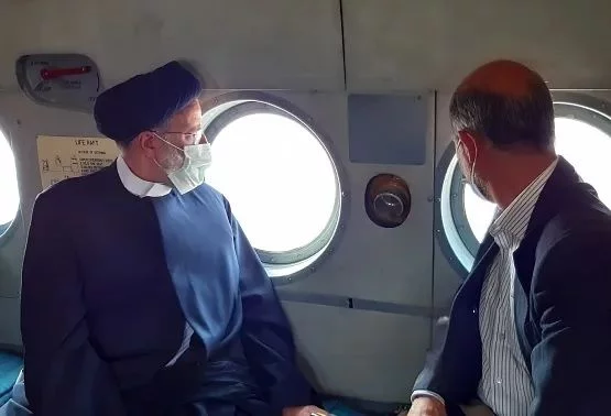 التلفزيون الإيراني يكشف سبب سقوط مروحية الرئيس الإيراني