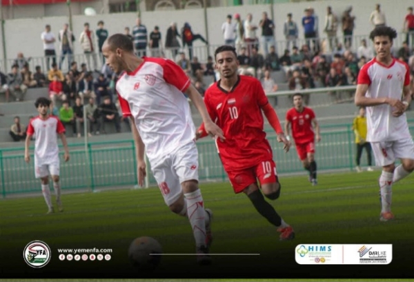 منتخب الشباب يكسب شعب صنعاء في مباراة ودية