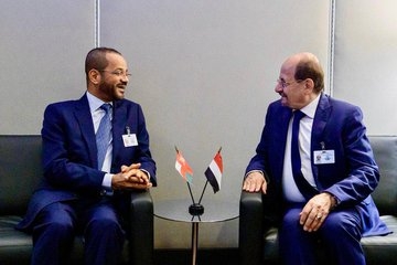 وزير الخارجيه يبحث مع نظيره العماني مستجدات الأوضاع في اليمن