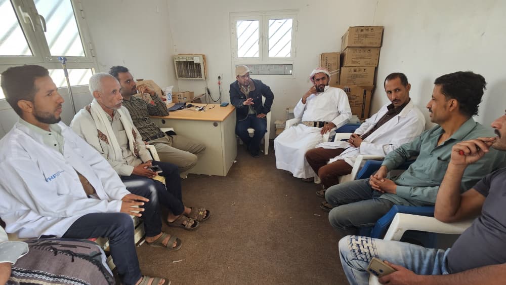 مدير صحة الجوف يدشن النشاط الايصالي التكاملي المرحلة الخامسة 2025م